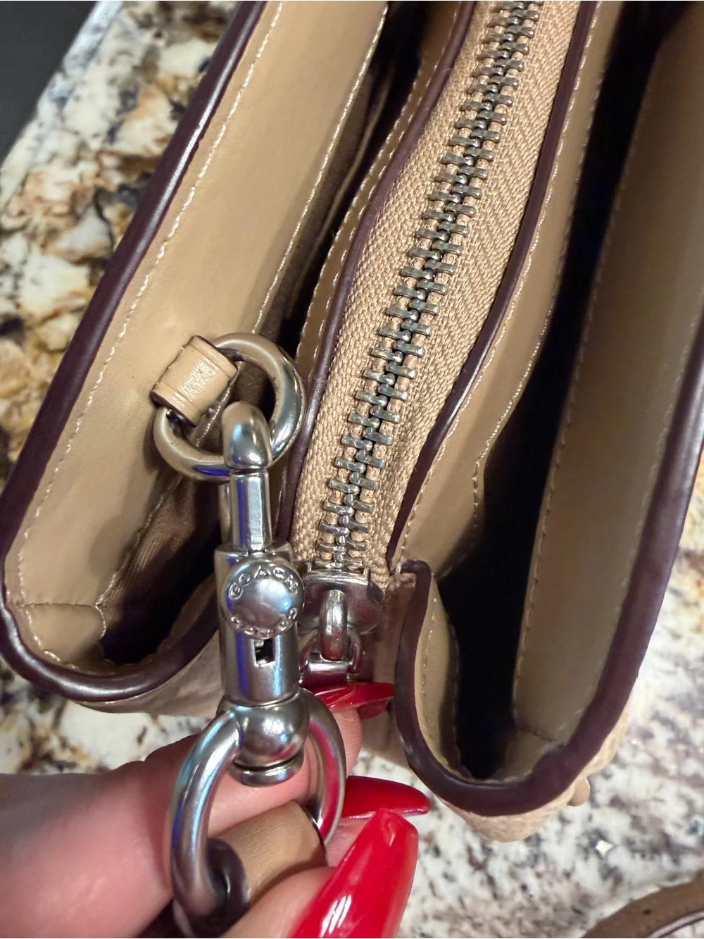 Coach Savannah small carryall